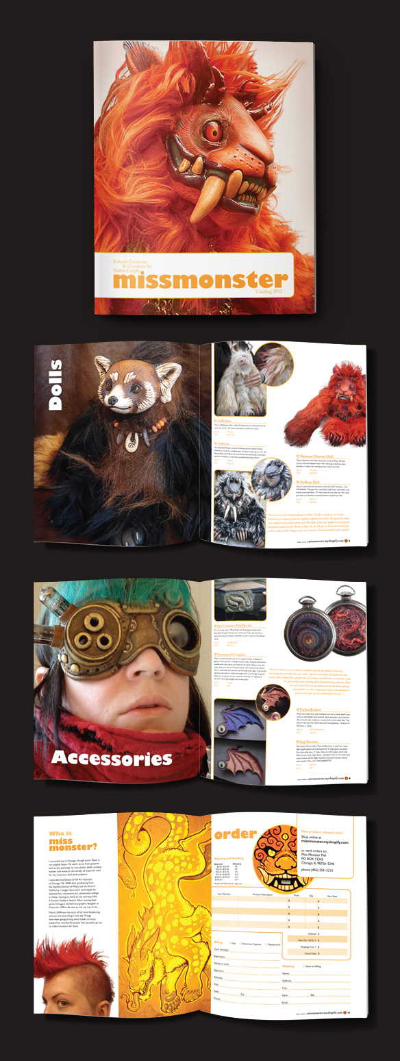 Missmonster's Creature Creations; catalog